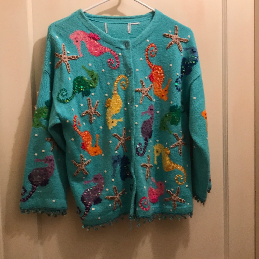 Seahorse cardigan